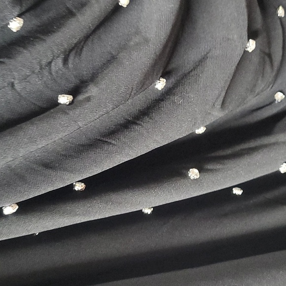 Mac Duggal 67731 NWT Black Rhinestones  size 22w - Picture 5 of 5